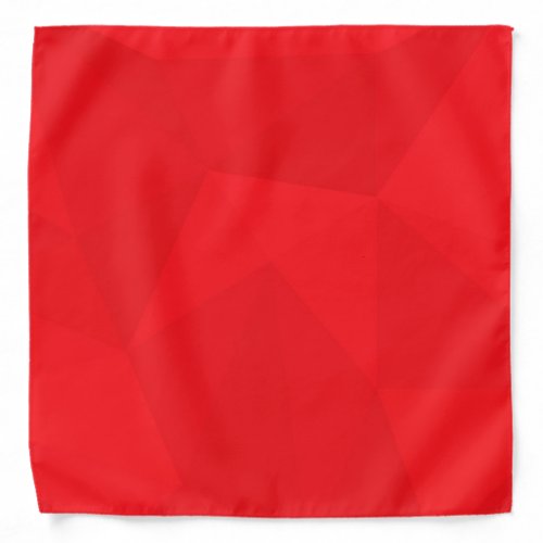 Red cool unique trendy urban geometric design bandana