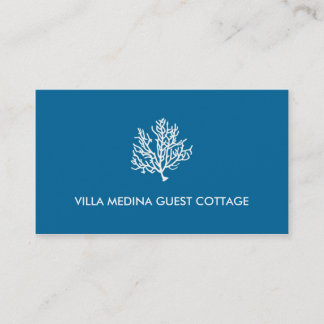 Red Coral Beach Business Card