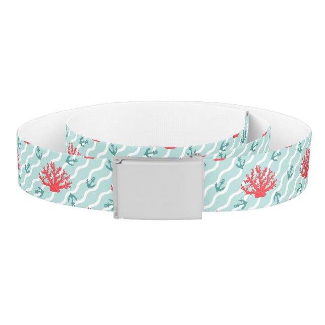 Red Coral Pattern 1 Belt (Coil)