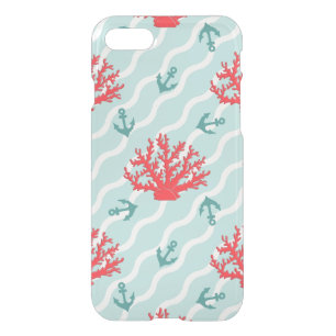Red Coral Pattern 1 iPhone SE/8/7 Case