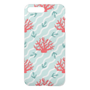 Red Coral Pattern 1 iPhone 8 Plus/7 Plus Case