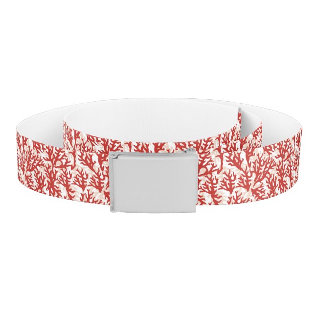 Red Coral Pattern 2 Belt (Coil)