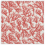 Red Coral Pattern 2 Fabric