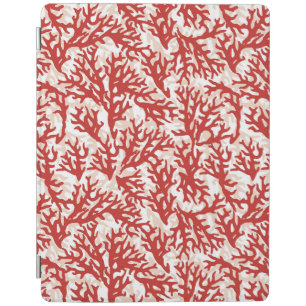 Red Coral Pattern 2 iPad Smart Cover