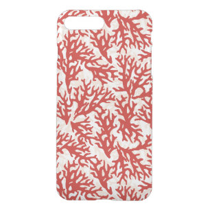 Red Coral Pattern 2 iPhone 8 Plus/7 Plus Case