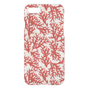 Red Coral Pattern 2 iPhone SE/8/7 Case