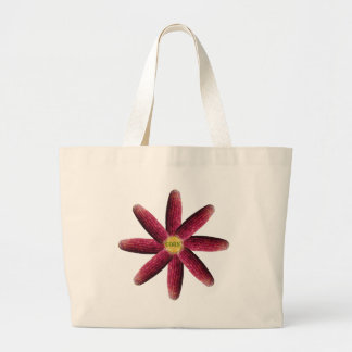 Red Corn Pattern Large Tote Bag