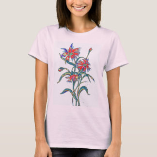 Red Cornflowers T-Shirt