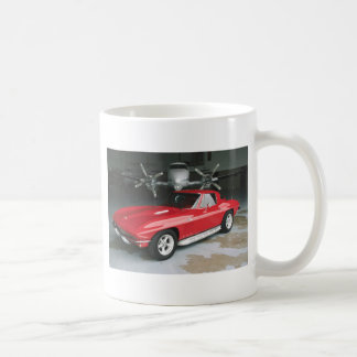 Red Corvette Coffee Mug