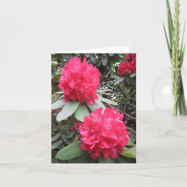 Red Couple Small Note Card (Front)
