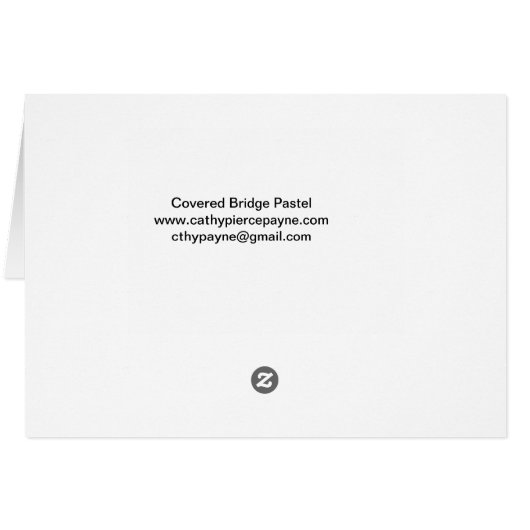 Red Covered Bridge (Back Horizontal)