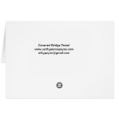 Red Covered Bridge Cards (Back Horizontal)