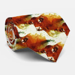 Red Cow Painting Tie at Zazzle