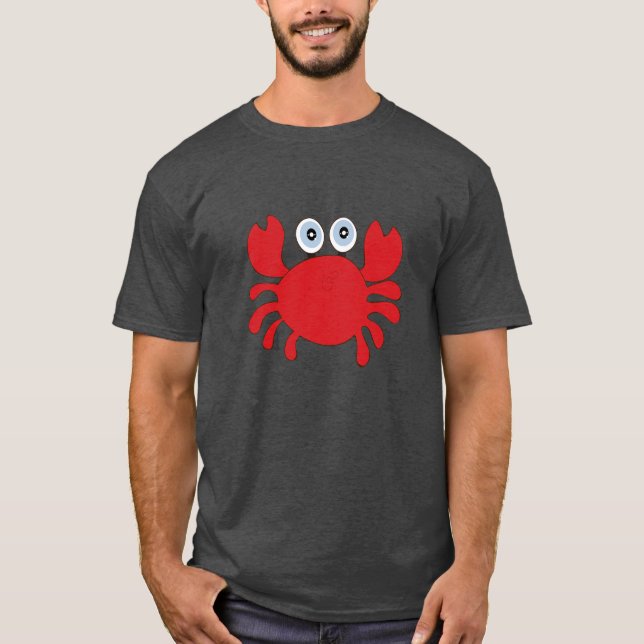 Red Crab Food Custom T-Shirt (Front)