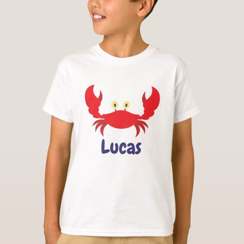 Red Crab Personalized T_shirt