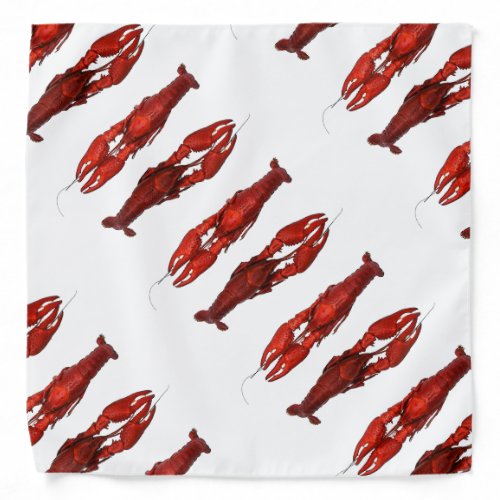Red Crawfish Bandana