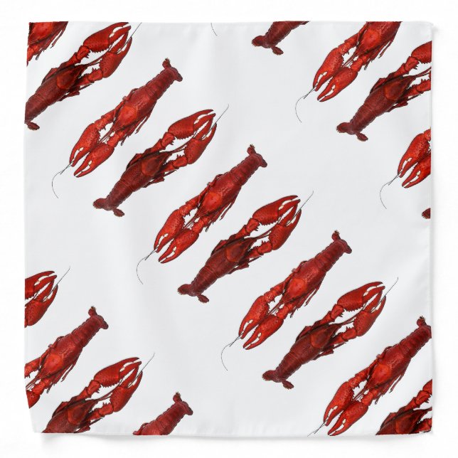 Red Crawfish Bandana (Front)