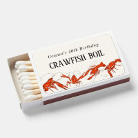 Red Crawfish Boil Seafood Birthday Party