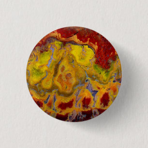 Red Crayola Jasper Button