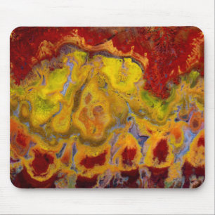 Red Crayola Jasper Mouse Pad