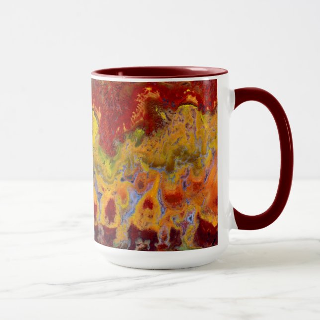 Red Crayola Jasper Mug (Right)