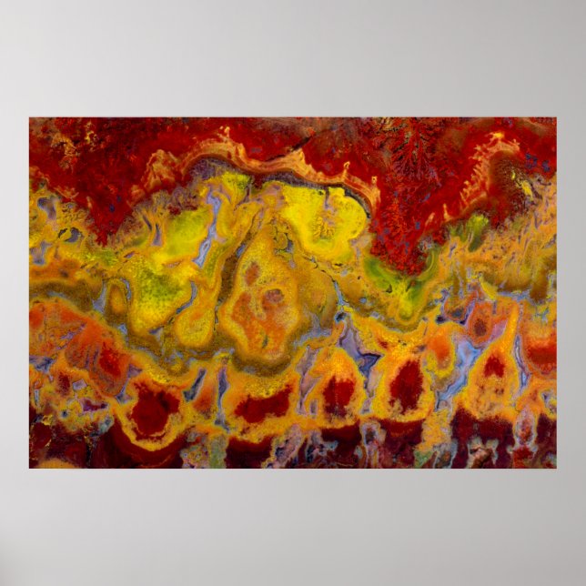 Red Crayola Jasper Poster (Front)