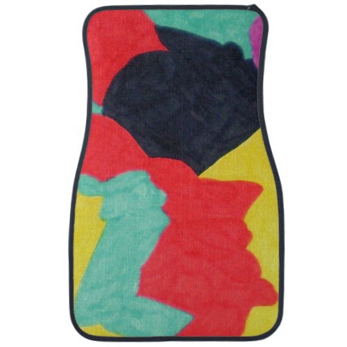 Red Creatures   Car Floor Mat