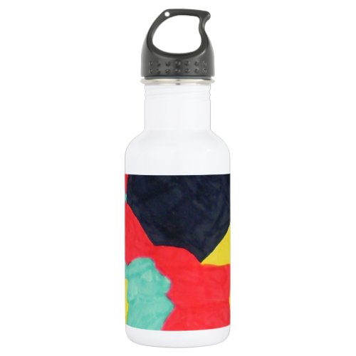 Red Creatures Water Bottle