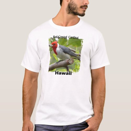 Red_crested Cardinal T_Shirt