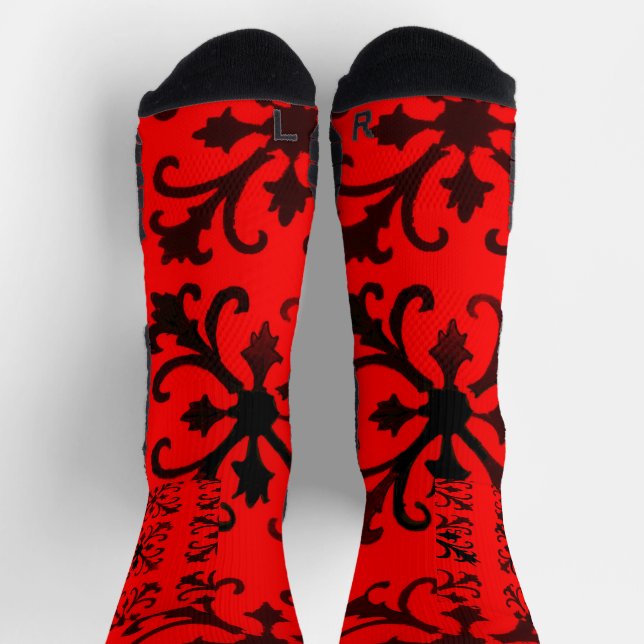   Red Crew Socks (Top)