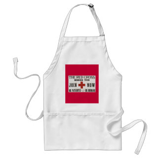 Red Cross Adult Apron