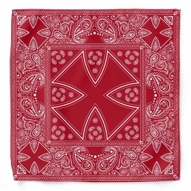 Red Cross Bandana (Front)