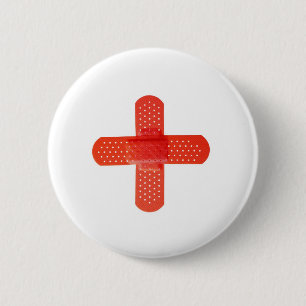 Red cross button