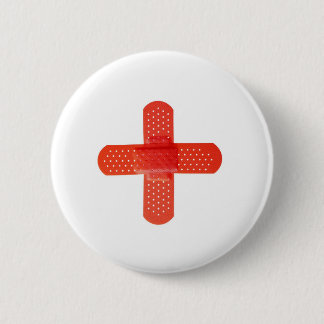 Red cross button