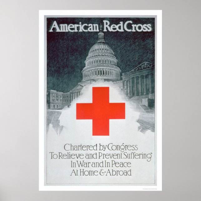Red Cross Chartered by Congress (US00297) Poster (Front)
