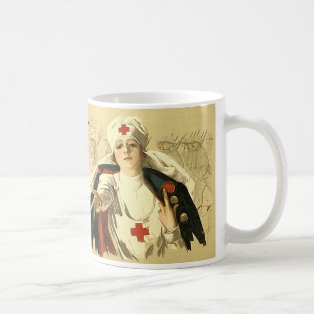 Red Cross Coffee Mug (Right)