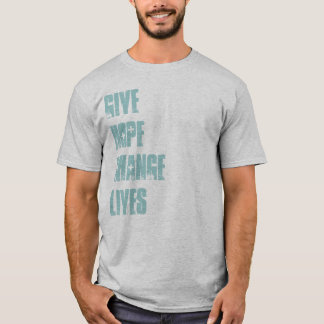 RED CROSS DONATION! GIVE HOPE CHANGE LIVES Vintage T-Shirt