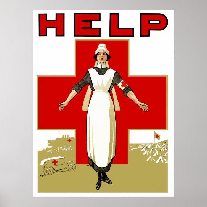 Red Cross    Help Posters