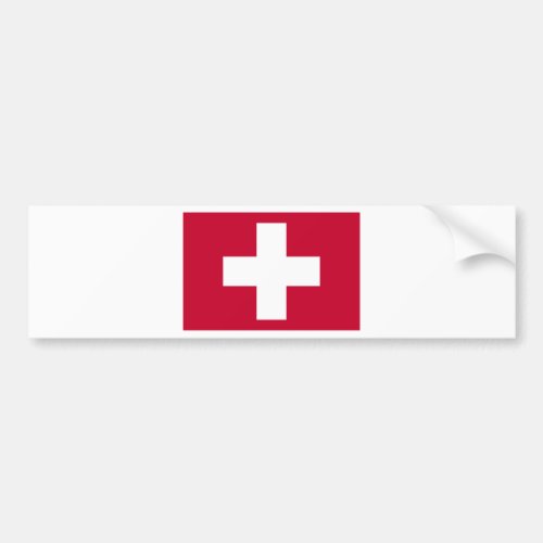 Red Cross Products  Designs Bumper Sticker
