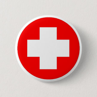 Red Cross Products & Designs! Pinback Button