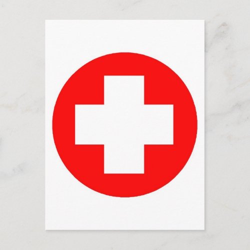 Red Cross Products  Designs Postcard