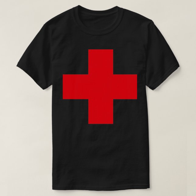 Red Cross T-Shirt (Design Front)