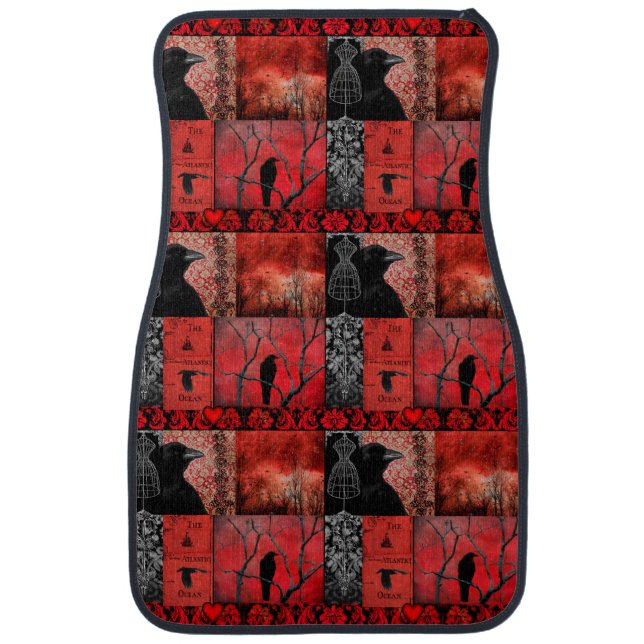 Red Crow Menagerie Car Floor Mat (Front)