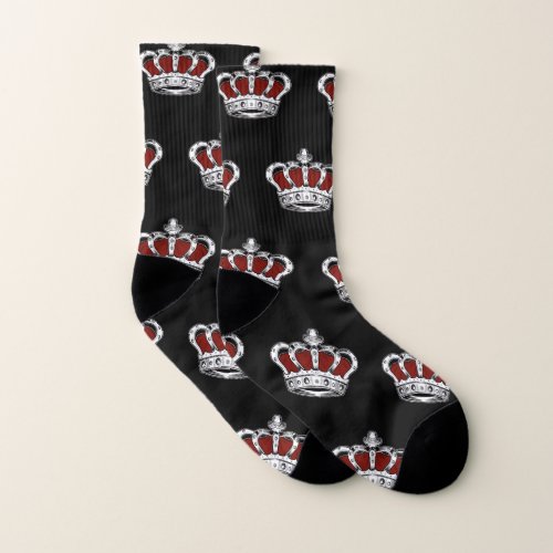 Red Crown Socks