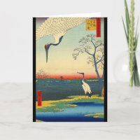 Red Crowned Cranes 1857