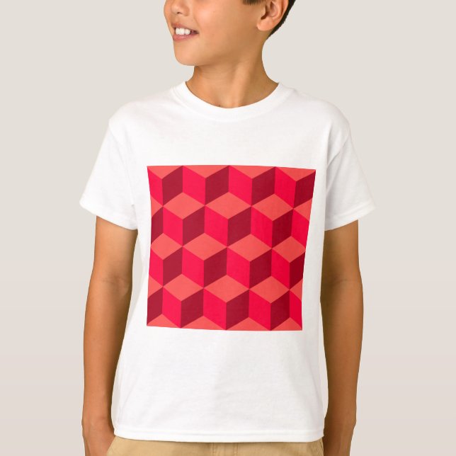 Red Cubes T-Shirt (Front)