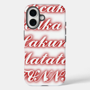 Red Cupcakes Vodka Hakuna Matata FUNNY. iPhone 16 Case