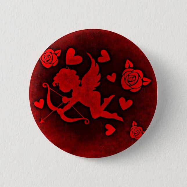 Red Cupido Button (Front)