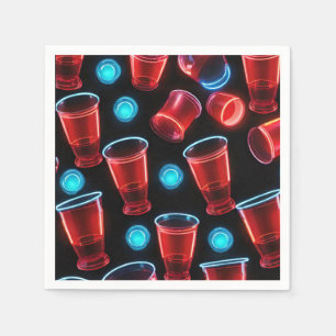 Red Cups Beer Bash Napkins