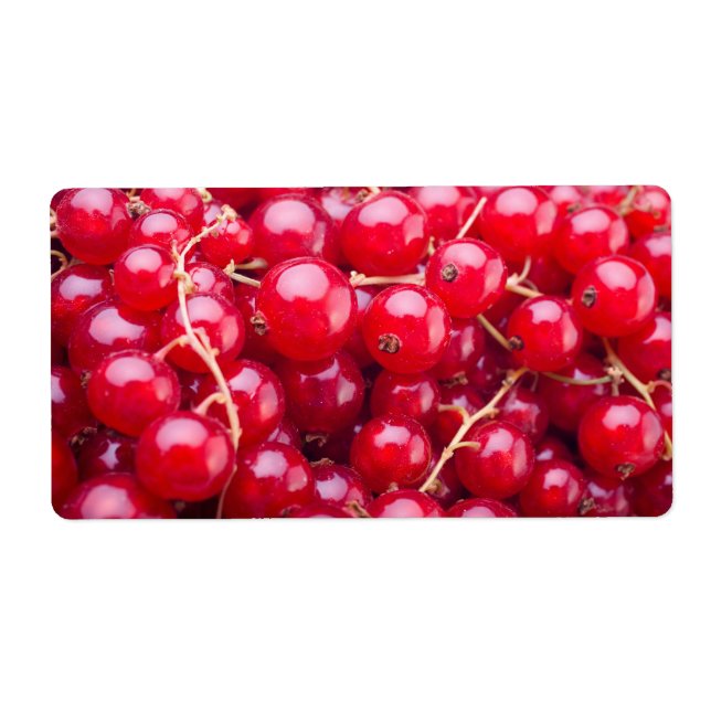 Red Currant Label (Front)